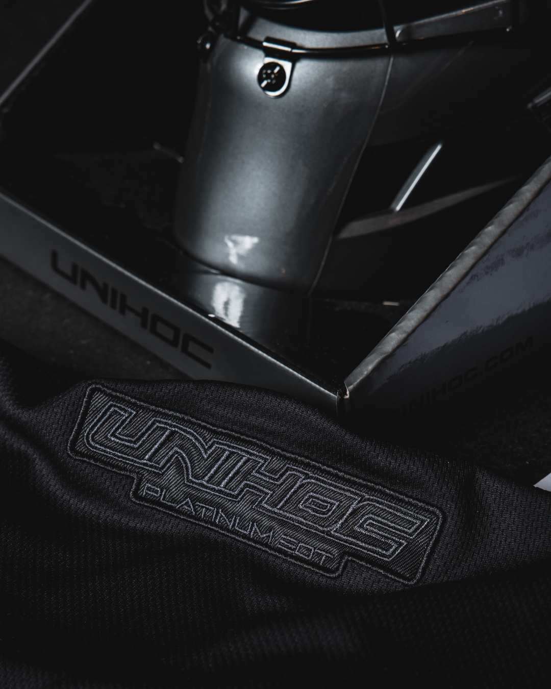 Maska Unihoc Alpha Evolab Silver